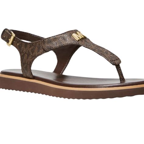 michael kors brady thong sandals|MICHAEL Michael Kors Brady Thong Sandals .